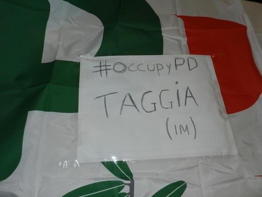 I Giovani Democratici occupano la sede del PD a Taggia contro la scelta di Marini al Quirinale