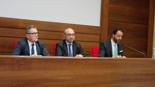 Il vice Presidente di Federgioco Olmo Romeo (Cda Casinò Sanremo) ieri alla presentazione di Milano