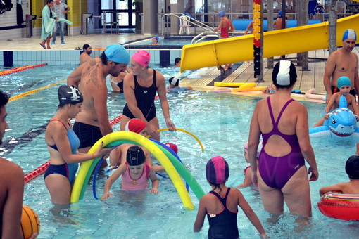 Imperia: grande partecipazione oggi alla piscina 'Felice Cascione' per l'Open Day della Rari Nantes