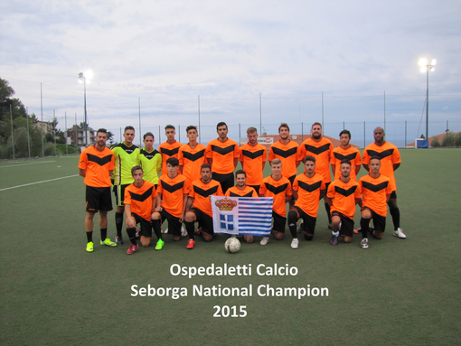 L'Ospedaletti Calcio vince il primo Scudetto nel Campionato Nazionale di Seborga