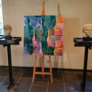 Donazione al MAR di Ventimiglia di un'opera dell'artista romana Emanuela De Franceschi