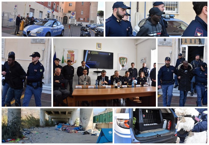 Ventimiglia: operazione 'Pantografo', sgominata in un anno una vasta organizzazione di passeur (Foto e Video) Ventimiglia: operazione 'Pantografo', sgominata in un anno una vasta organizzazione di passeur (Foto e Video)