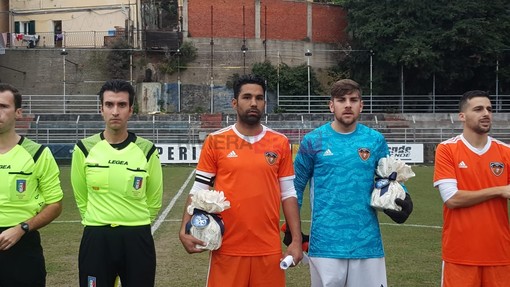 Calcio, Eccellenza. Colpo salvezza dell'Ospedaletti: Burdisso, Allaria e Fabio Sturaro stendono il Rivasamba