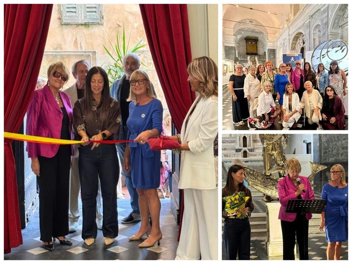 Arte e mare, Ventimiglia inaugura "Oltremare" di Giancarlo Mazzoni e Pino Venditti (Foto) Arte e mare, Ventimiglia inaugura "Oltremare" di Giancarlo Mazzoni e Pino Venditti (Foto)