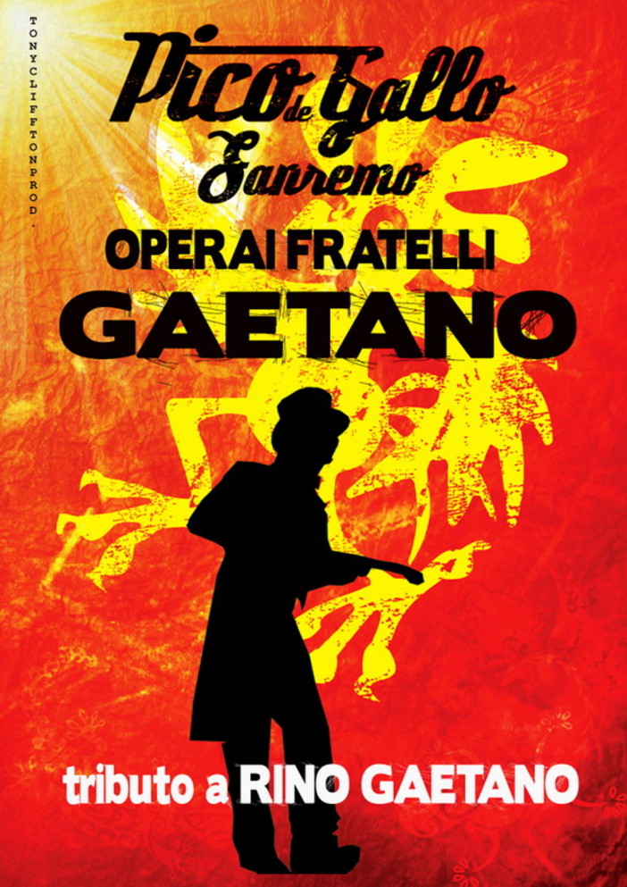 Sanremo: domani sera al 'Pico de Gallo' una serata 'tributo' al grande Rino Gaetano