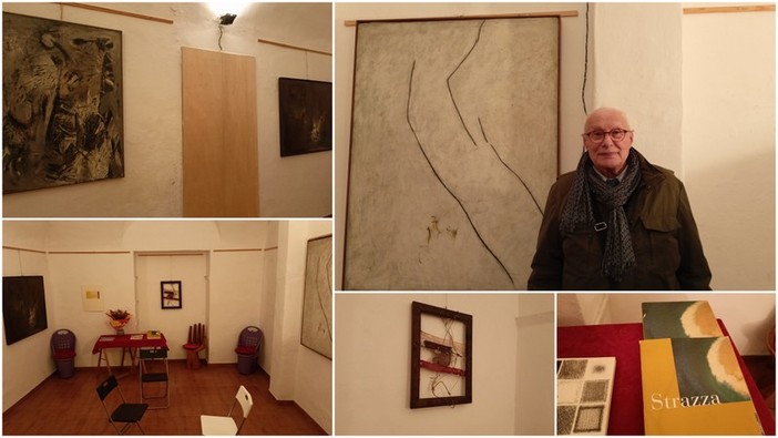 Al via "Omaggio a Guido Strazza", mostra di dipinti in esposizione a Bordighera (Foto e video) Al via "Omaggio a Guido Strazza", mostra di dipinti in esposizione a Bordighera (Foto e video)