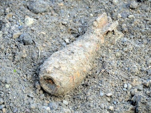 Camporosso: ordigno trovato durante i lavori di scavo per la costruzione di una casa in zona isolata