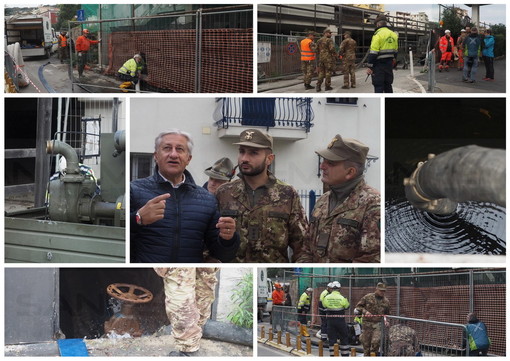 Arma di Taggia: iniziate le operazioni di svuotamento dell'acqua stagnante nell'ex cantiere 'Millenium' (Foto e Video) Arma di Taggia: iniziate le operazioni di svuotamento dell'acqua stagnante nell'ex cantiere 'Millenium' (Foto e Video)
