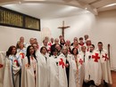 Ordine Templare Hugues de Payns, cavalieri e dame si riuniscono a Bordighera (Foto e video)