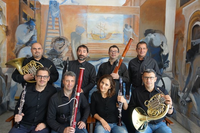 Ottetto di fiati del Teatro ‘Carlo Felice’ di Genova a Cervo