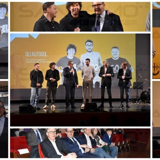 Orientamenti 2023 parte da Sanremo con gli 'Autogol' e 400 studenti: Toti, Biancheri e Marco Scajola insieme ai giovani (Foto e Video)