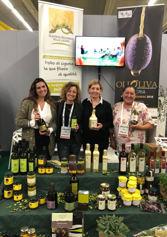 Successo per l'Oleoteca della Liguria a Golosaria: erano presenti anche alcune aziende imperiesi