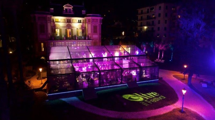 Sanremo, a "Oltre il festival" è già spettacolo: inaugurata a Villa Nobel la settimana di intrattenimento per pubblico e operatori (Foto e Video)