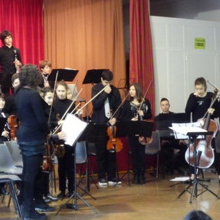 Sanremo: concerto dell'Orchestra Giovanile del Ponente Ligure al Comprensivo 'Centro Ponente'