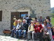 Gli ospiti e gli operatori della 'Casa Rachele' di Vallecrosia al progetto 'Montagna Activity - Sopra i Mille e 5'