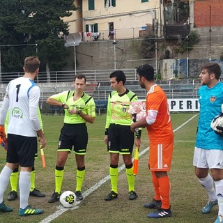 Calcio, Eccellenza. Il 2020 si apre con i recuperi della 11a giornata: a Matteo Laganaro di Genova Alassio FC-Ospedaletti