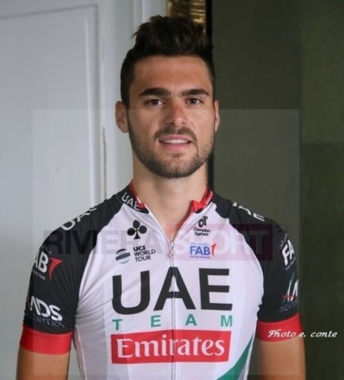 Oliviero Troia, campione di Bordighera e tesserato UAE Team Emirates