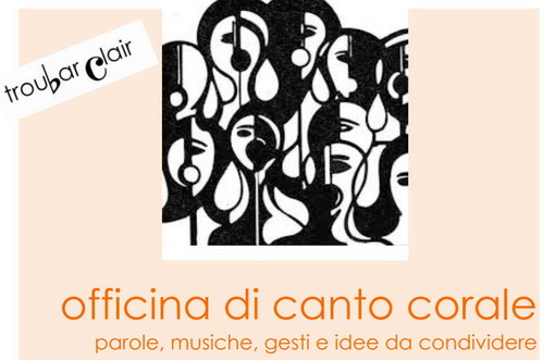 Vallecrosia: al via domani l'officina di canto corale, un occasione offerta dal 'Troubar Clair