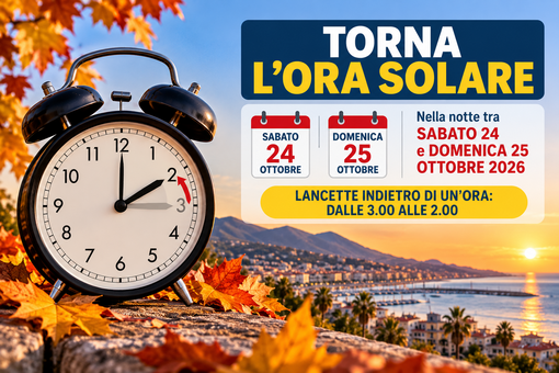Stanotte torna in vigore l'ora solare: ecco come e quando spostare le lancette indietro di un'ora Stanotte torna in vigore l'ora solare: ecco come e quando spostare le lancette indietro di un'ora