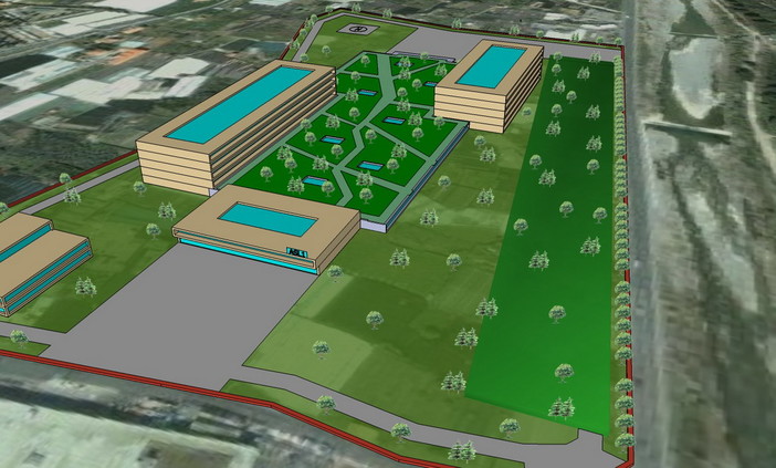 Il progetto dell'ospedale unico a Taggia