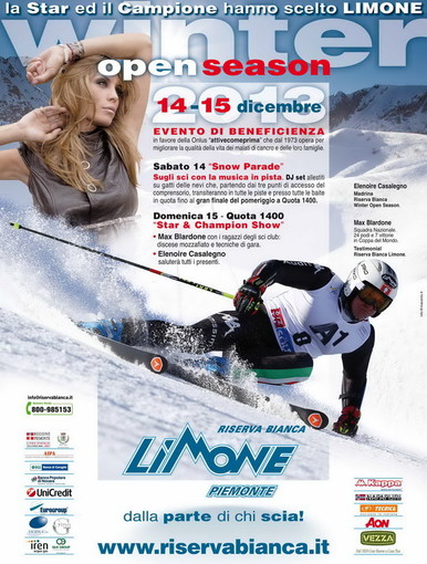 Eleonoire Casalegno e Max Blardone nel prossimo weekend per la 'Open Season' di Limone Piemonte Eleonoire Casalegno e Max Blardone nel prossimo weekend per la 'Open Season' di Limone Piemonte