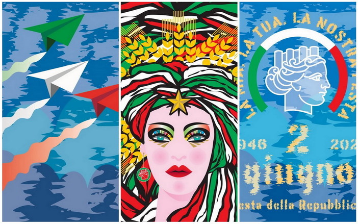 Sanremo: sui 'ledwall' un'opera di visual design dell'Ariston per la Festa della Repubblica Sanremo: sui 'ledwall' un'opera di visual design dell'Ariston per la Festa della Repubblica
