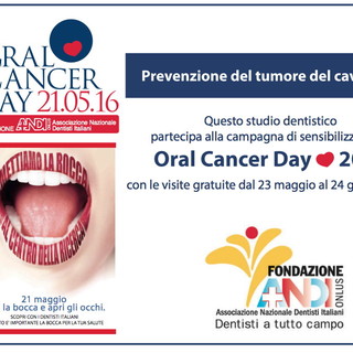 Anche molti studi dentistici della nostra provincia partecipano con l'Andi all'Oral Cancer Day