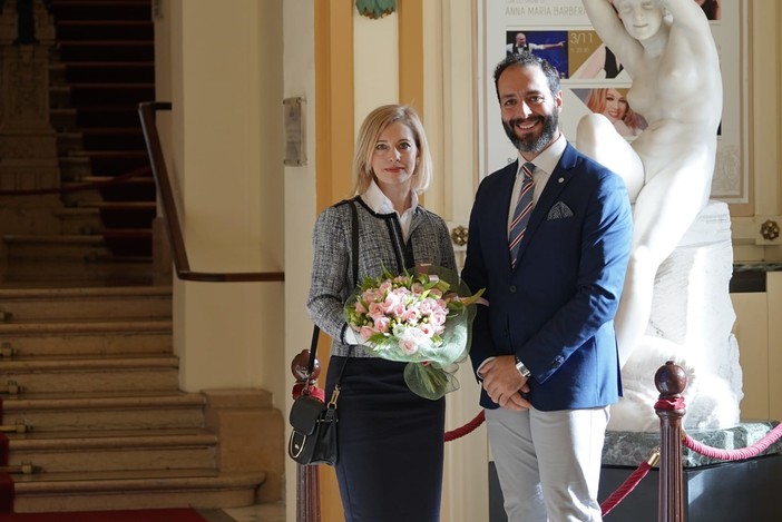 Olmo Romeo e Giulia Kuriiech