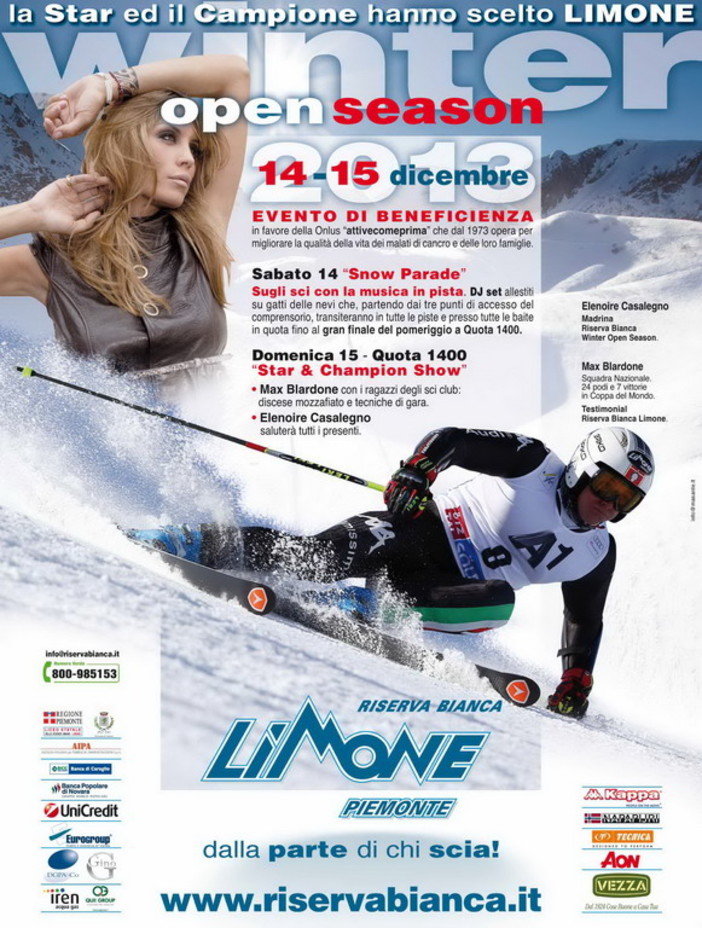 Eleonoire Casalegno e Max Blardone nel prossimo weekend per la 'Open Season' di Limone Piemonte Eleonoire Casalegno e Max Blardone nel prossimo weekend per la 'Open Season' di Limone Piemonte