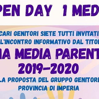Sanremo: mercoledì prossimo alle 21 un incontro aperto a tutti i genitori sul tema 'Open Day 1a Media' Sanremo: mercoledì prossimo alle 21 un incontro aperto a tutti i genitori sul tema 'Open Day 1a Media'