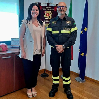 Nuovo Vice Direttore logistico al Comando provinciale dei Vigili del Fuoco: ha giurato la dott.ssa Ornella D'Angelo Nuovo Vice Direttore logistico al Comando provinciale dei Vigili del Fuoco: ha giurato la dott.ssa Ornella D'Angelo