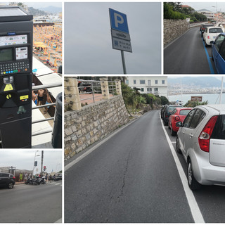 Imperia: strisce blu, disco orario e spazi moto ecco come cambiano le aree di sosta di via Boine e Scarincio