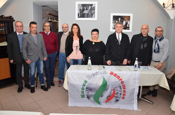 Sanremo: presentata oggi la nuova associazione 'Nuova Destra', priorità a sicurezza, viabilità ed arredo urbano