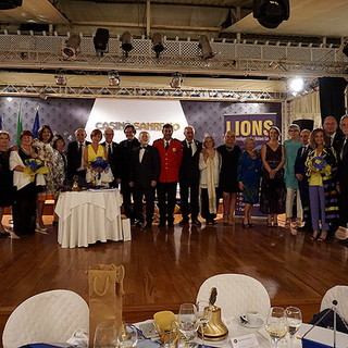 Passaggio della Campana ai nuovi Presidenti del Lions Club Sanremo Host e Lions Club Sanremo Matutia, per l'anno sociale 2019-2020