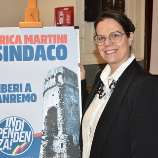 Elezioni Amministrative a Sanremo: ecco il primo candidato a sindaco donna, è Erica Martini (Foto e Video)
