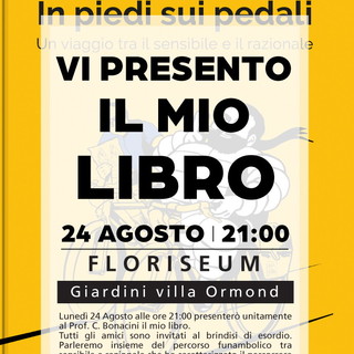 Sanremo: il 24 agosto verrà presentato alla Villa Ormond il libro dell'autore matuziano Diego Costacurta