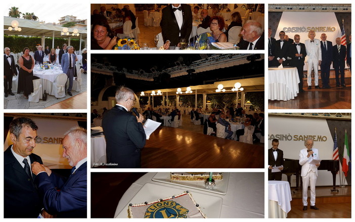 Sanremo: domenica scorsa la cerimonia del 'Passaggio della Campana' per il Lions Club Sanremo Host (Foto) Sanremo: domenica scorsa la cerimonia del 'Passaggio della Campana' per il Lions Club Sanremo Host (Foto)