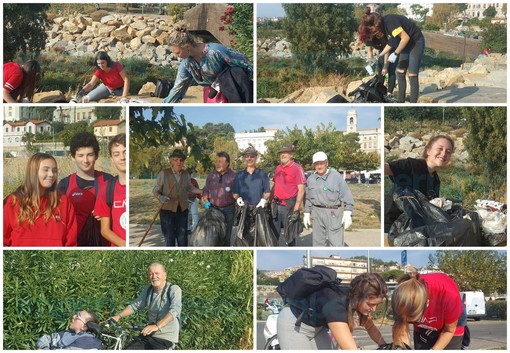 Imperia: circa 200 persone (con tanti giovani) questa mattina per la pulizia del Parco Urbano (Foto e Video) Imperia: circa 200 persone (con tanti giovani) questa mattina per la pulizia del Parco Urbano (Foto e Video)