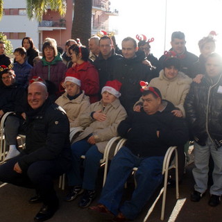 Sanremo: ieri la presentazione del Presepe realizzato dai ragazzi dell'Anffas Onlus