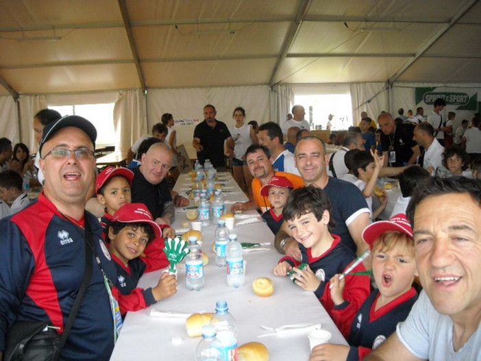 Calcio giovanile: le immagini della trasferta ad Aosta per i 'Piccoli Amici' del Badalucco