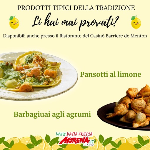 Pansotti al limone e Barbagiuai agli agrumi: ecco le nuove ricette firmate Pasta Fresca Morena