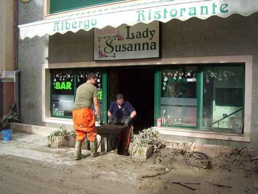 L'operato della Protezione Civile provinciale per l'alluvione a Savona e Genova