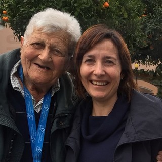 Diano Marina: visita dell'Europarlamentare Renata Briano ieri all'amico Primo Bonifazio Diano Marina: visita dell'Europarlamentare Renata Briano ieri all'amico Primo Bonifazio