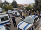 I controlli della Polizia Municipale al casello di Sanremo