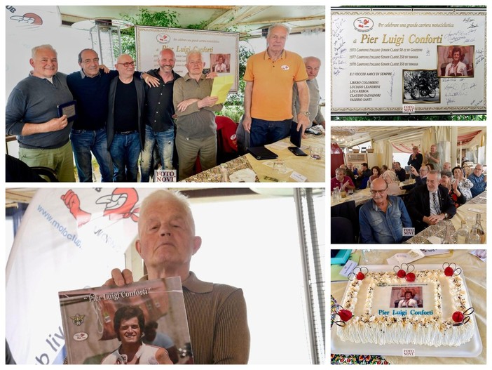 Il Moto club Livorno celebra la carriera motociclistica di Pier Luigi Conforti, Franco Masserut rappresenta la città di Ventimiglia (Foto) Il Moto club Livorno celebra la carriera motociclistica di Pier Luigi Conforti, Franco Masserut rappresenta la città di Ventimiglia (Foto)
