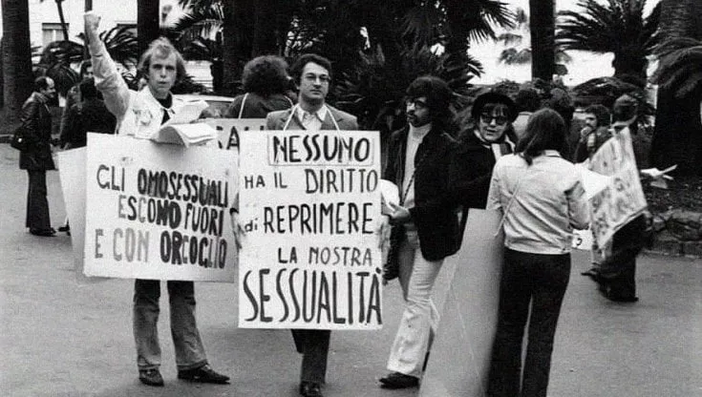 A Sanremo il primo Pride d’Italia: un documentario di ARTE racconta la storica protesta LGBT+ del 1972