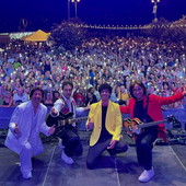 Concerto della 'Palasport Official Tribute Band dei Pooh' all'Ariston di Sanremo Concerto della 'Palasport Official Tribute Band dei Pooh' all'Ariston di Sanremo