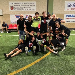 Pizzeria Ciro’s di Sanremo, per il secondo anno consecutivo, fa l’en plein al 46 torneo di calcio a sette di Badalucco (foto)
