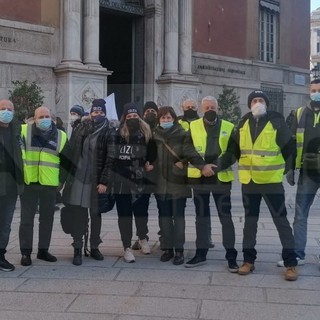 Agenti e Ufficiali delle Municipali anche dalla nostra provincia allo sciopero organizzato a Genova (Foto)