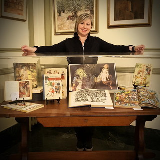 Sanremo: grande successo al Casinò per la mostra di rare edizioni d'epoca di Pinocchio